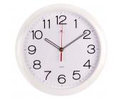 Часы настенные Рубин Классика 6026 W, d-29 см, белый фон, белое кольцо | OfficeDom.kz