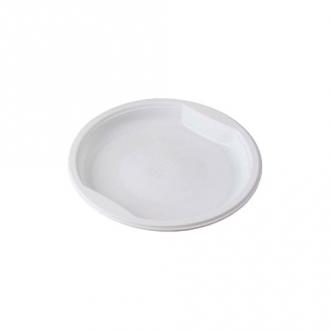 Тарелка одноразовая десертная , Д=167 мм, 100 шт/<wbr>уп, белый - Officedom (1)