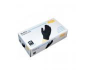Перчатки нитровиниловые M-размер, черный, 100 шт, Wally Plastic | OfficeDom.kz