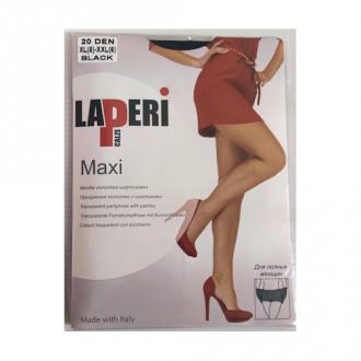 Колготки с шортиками для полных женщин MAXI 20 den, XL (5) - XXL (6), black, La Peri - Officedom (1)