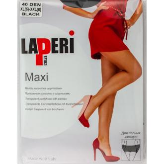 Колготки с шортиками для полных женщин MAXI 40 den, XL (5), black, La Peri - Officedom (1)