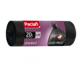 Мешки для мусора Paclan Standart 20л.; 40шт/уп, прочные, черный | OfficeDom.kz