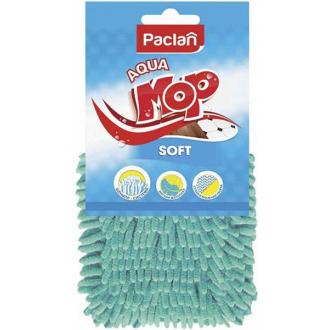 Моп сменная насадка для швабры, плоская из шенилла, Paclan Aqua Mop - Officedom (1)