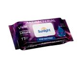 Салфетки влажные, SUNLIGHT Антибактериальные, 72 шт, SG | OfficeDom.kz