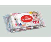 Салфетки влажные, SUNLIGHT Baby Зайчик, 120 шт, SG | OfficeDom.kz