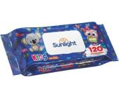 Салфетки влажные, SUNLIGHT Standard Синий, 120шт, SG | OfficeDom.kz