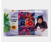 Салфетки влажные, RIO Ultimate Clean, 40шт, SG | OfficeDom.kz