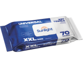 Полотенца влажные XXL, SUNLIGHT UNIVERSAL, 70шт, 25х25 см, SG | OfficeDom.kz