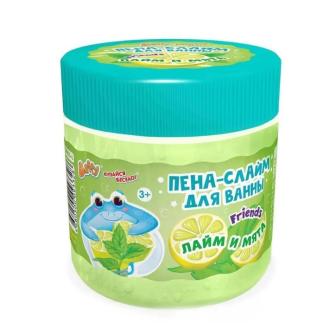 Пена-слайм для ванны детская "Лайм и мята", 150 мл, Baffy - Officedom (1)