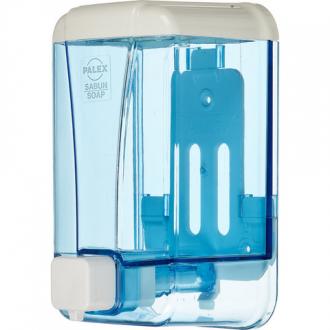 Диспенсер для жидкого мыла Лайт, 0,5 л, прозрачный - Officedom (1)