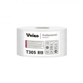 Бумага туалетная VEIRO PROFESSIONAL "Premium" 2 слоя, 170 м, белый - Officedom (1)