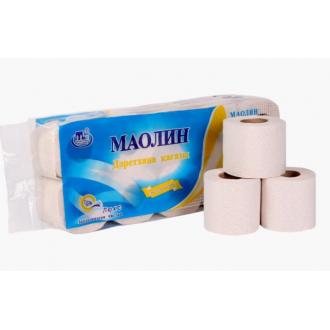 Туалетная бумага, 2 слоя, целлюлоза, 10 рул, Маолин - Officedom (1)