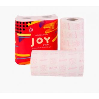 Полотенца бумажные, рулонные, 2 рулона, 3сл, 20м, Joy - Officedom (1)