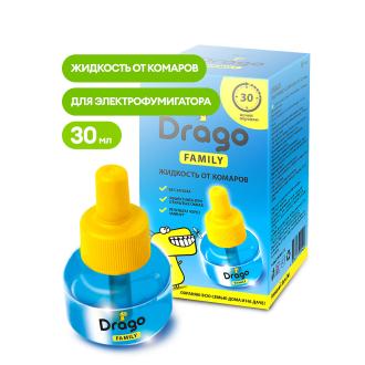 Жидкость от комаров Drago, 30мл, GRASS - Officedom (1)