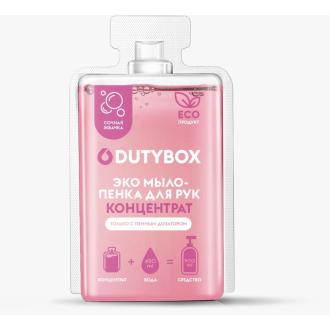 Мыло жидкое ЭКО пенка концентрат для рук Bubble Gum, DUTYBOX, 50мл ...