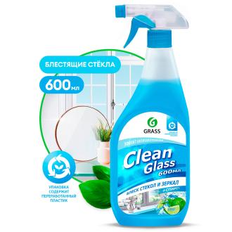 Средство для мытья стекол Clean Glass голубая лагуна, 600 мл, GRASS - Officedom (1)