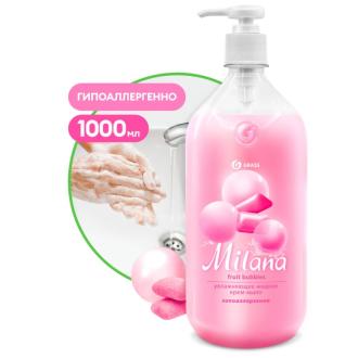 Крем-мыло жидкое увлажняющее Milana fruit bubbles, 1л, GRASS - Officedom (1)