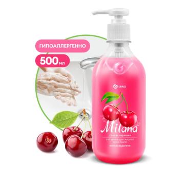 Крем-мыло жидкое увлажняющее Milana спелая черешня, 500мл, GRASS - Officedom (1)