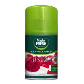 Сменный баллон для авт.освежителя воздуха универсальный, Экзотическая роза, 250мл, Master FRESH - Officedom (1)