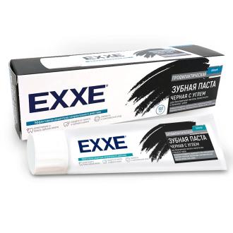 Паста зубная EXXE black, Черная с углем, 100 мл - Officedom (1)
