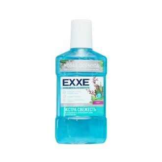 Ополаскиватель полости рта EXXE, Экстра свежесть, голубой, 250 мл - Officedom (1)