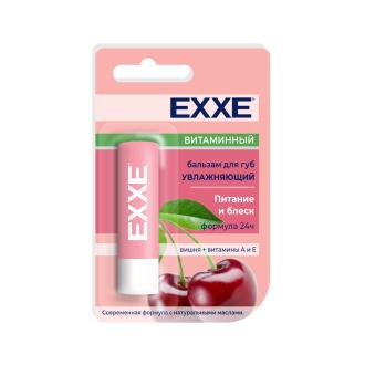 Бальзам для губ EXXE EXXE увлажняющий, Витаминный, 4,2г - Officedom (1)