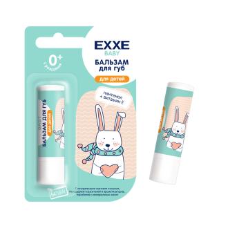Бальзам для губ детский, EXXE Baby серия 0+, 1 шт/<wbr>4,2г - Officedom (1)