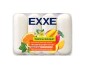 Крем-мыло туалетное косметическое EXXE, Тропический букет, 4шт/70г | OfficeDom.kz