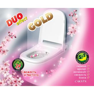 Блок подвесной для унитаза DUO EFFECT 5в1 Сакура, GOLD Master FRESH - Officedom (2)