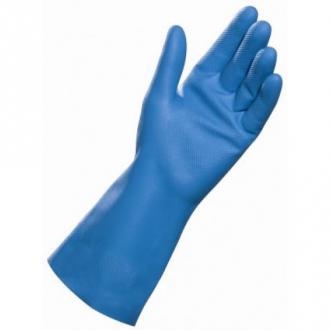 Перчатки латексные, синий, размер: M, Bettina - Officedom (1)