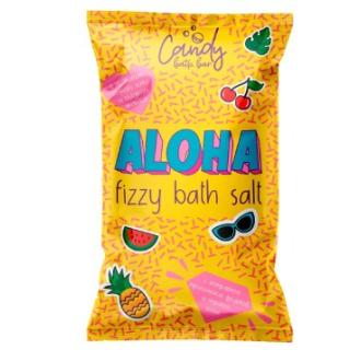 Соль шипучая для ванны двухцветная "Aloha" Candy bath bar, 100г, LK - Officedom (1)