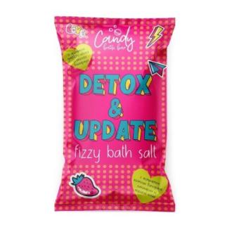 Соль шипучая для ванны двухцветная "Detox&Update" Candy bath bar, 100г, LK - Officedom (1)