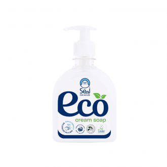 Мыло жидкое кремовое 310 мл ECO CREAM SOAP - Officedom (1)