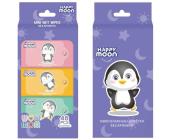 Салфетки влажные набор, 6х8, детские, Happy Moon | OfficeDom.kz
