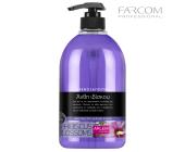 Мыло жидкое Arlem с цветами гибискуса, с дозатором, 1000 мл, Farcom | OfficeDom.kz