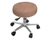 Чехол велюровый на стул мастера,коричневый, Beautyfor | OfficeDom.kz