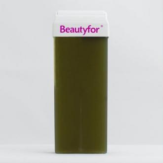 Воск в картридже с маслом чайного дерева, зеленый,100 мл, Beautyfor - Officedom (1)