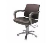 Кресло парикмахерское "335", коричневое | OfficeDom.kz