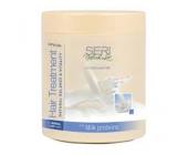 Маска для вьющихся и непослушных волос с молочными протеинами Farcom Seri, 1000 мл | OfficeDom.kz