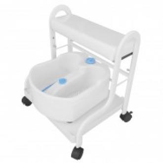 Педикюрная подкатная ванночка "SPA-103", белая (BF51086) - Officedom (1)