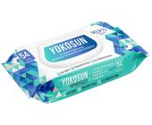 Салфетки влажные, 54 шт, антибактериальные, YokoSun | OfficeDom.kz