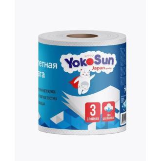 Туалетная бумага, 3 слоя, 40м, 10 шт, YokoSun - Officedom (2)