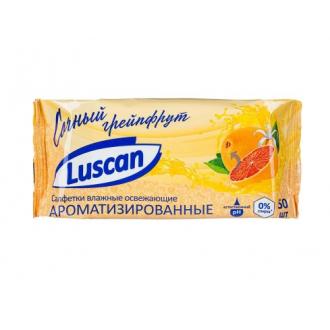 Салфетки влажные, 50 шт, сочный грейпфрут, Luscan - Officedom (1)