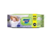 Салфетки влажные, флоупак с жёстким клапаном, 180шт, с лавандой, Солнце и Луна | OfficeDom.kz