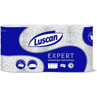 Полотенца бумажные, рулонные, 4 рулона, 3сл, 11,25м, Luscan Expert - Officedom (1)