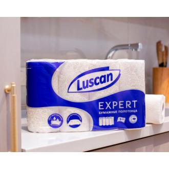 Полотенца бумажные, рулонные, 4 рулона, 3сл, 11,25м, Luscan Expert - Officedom (2)