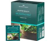 Чай зеленый Delightful mint 100х2г, пакетированный, Деловой Стандарт | OfficeDom.kz