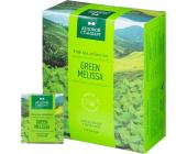 Чай зеленый Green melissa, (с мелиссой) 100х2г, пакетированный, Деловой Стандарт | OfficeDom.kz