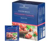 Чай черный с клубникой Strawberry pleasure, 100x2г, пакетированный, Деловой Стандарт | OfficeDom.kz