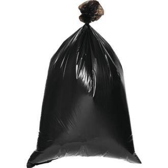 Мешки для мусора 200л, 80мкр, 20шт, черный, Luscan - Officedom (2)